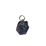 Saffier (blauw) hanger ruw Saffier (blauw) hanger ruw