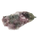 Amethist met prasioliet bloem 17 x 9 x 3,5 cm | 276 gram Amethist met prasioliet bloem 17 x 9 x 3,5 cm | 276 gram