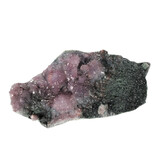 Amethist met prasioliet bloem 26 x 12,5 x 3,5 cm | 835 gram Amethist met prasioliet bloem 26 x 12,5 x 3,5 cm | 835 gram