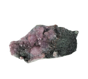 Amethist met prasioliet bloem 26 x 12,5 x 3,5 cm | 835 gram Amethist met prasioliet bloem 26 x 12,5 x 3,5 cm | 835 gram