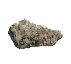 Rookkwarts cluster met toermalijn (zwart) 31 x 17 x 9 cm | 3790 gram Rookkwarts cluster met toermalijn (zwart) 31 x 17 x 9 cm | 3790 gram