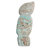 Aragoniet (blauw) gepolijst 18,5 x 6,5 x 5 cm | 722 gram