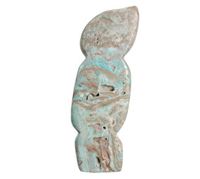 Aragoniet (blauw) gepolijst 18,5 x 6,5 x 5 cm | 722 gram Aragoniet (blauw) gepolijst 18,5 x 6,5 x 5 cm | 722 gram