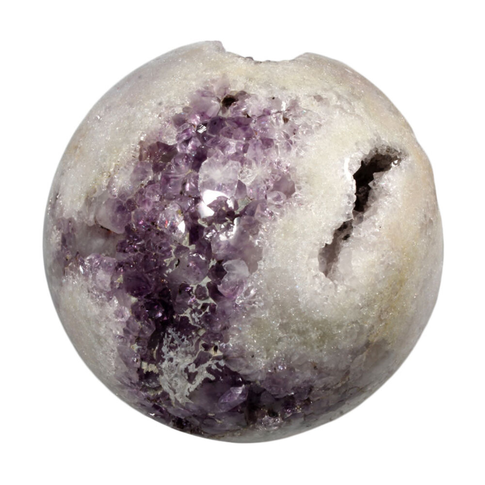 Amethist (roze met paars) cluster bol 175 mm | 5870 gram