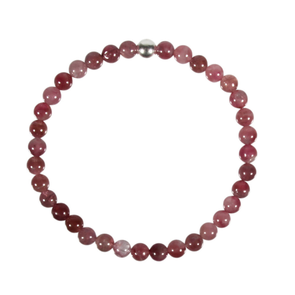 Toermalijn (roze) armband 18 cm | 5 mm kralen Toermalijn (roze) armband 18 cm | 5 mm kralen
