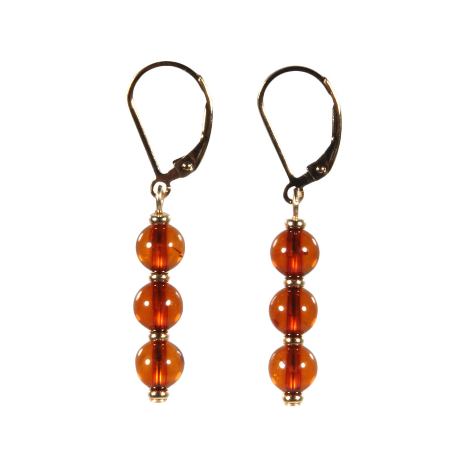 Amber by Mazukna - Blauwe barnsteen hanger - elegante barnsteen sieraden, grote hanger voor dames, vergulde sterling zilveren ketting, ketting voor dames, amber ketting, 45 cm lang, Sterling zilver