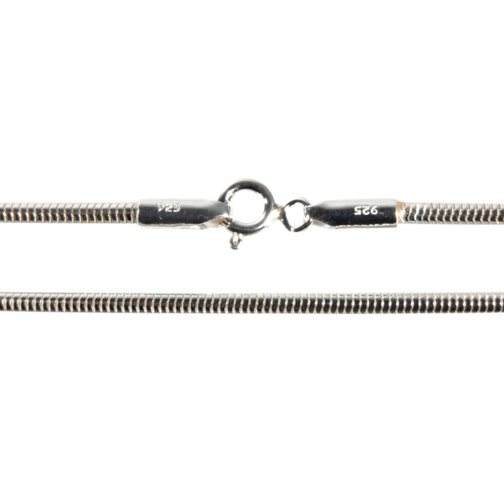 Zilveren ketting slang 60 cm 2 mm dik Zilveren ketting slang 60 cm 2 mm dik