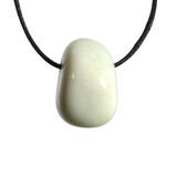 Chrysopaal hanger doorboord