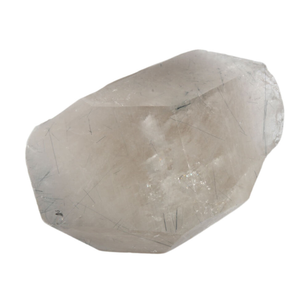 Indigoliet (blauwe toermalijn) in kwarts kristal 7,5 x 5 x 3 cm | 156 gram Indigoliet (blauwe toermalijn) in kwarts kristal 7,5 x 5 x 3 cm | 156 gram