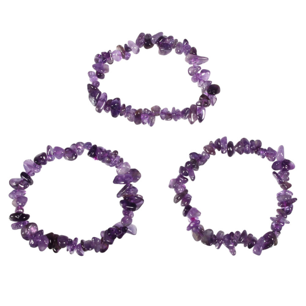 Amethist armband split Amethist armband split