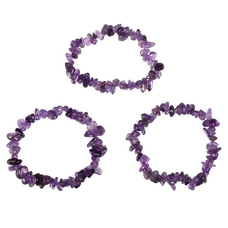 Amethist armband split Amethist armband split