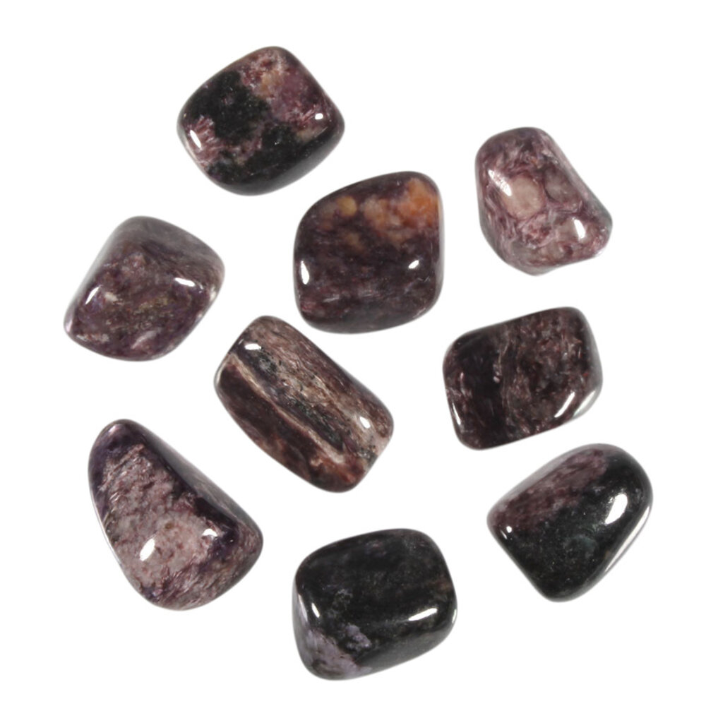 Charoiet steen getrommeld 10 - 20 gram