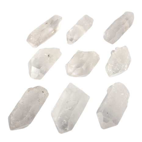 Bergkristal kristal 100 - 175 gram Bergkristal kristal 100 - 175 gram