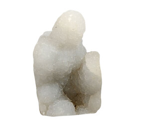 Bergkristal stalachmiet met drusy staand 14,5 x 9 x 10 cm | 1372 gram Bergkristal stalachmiet met drusy staand 14,5 x 9 x 10 cm | 1372 gram