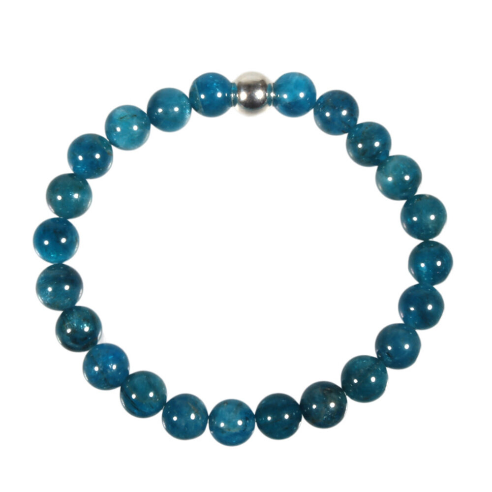Apatiet armband 18 cm | 8 mm kralen Apatiet armband 18 cm | 8 mm kralen