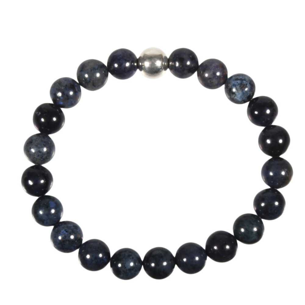 Dumortieriet armband 20 cm | 8 mm kralen Dumortieriet armband 20 cm | 8 mm kralen