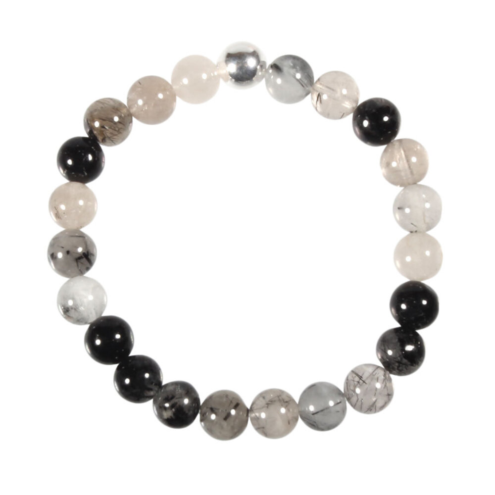 Toermalijnkwarts armband 18 cm | 8 mm kralen Toermalijnkwarts armband 18 cm | 8 mm kralen