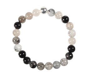 Toermalijnkwarts armband 20 cm | 8 mm kralen Toermalijnkwarts armband 20 cm | 8 mm kralen