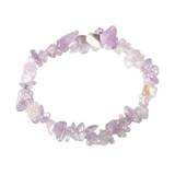 Lavendelkwarts armband split