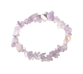 Lavendelkwarts armband split Lavendelkwarts armband split