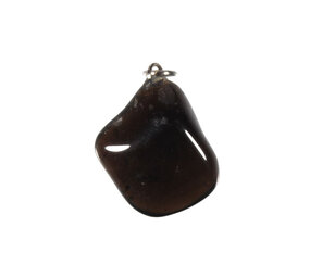 Rookkwarts (Morion) hanger Rookkwarts (Morion) hanger