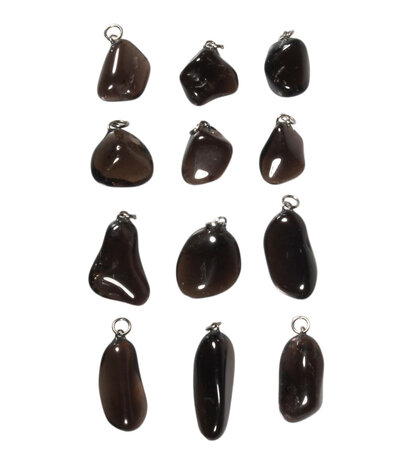 Rookkwarts (Morion) hanger