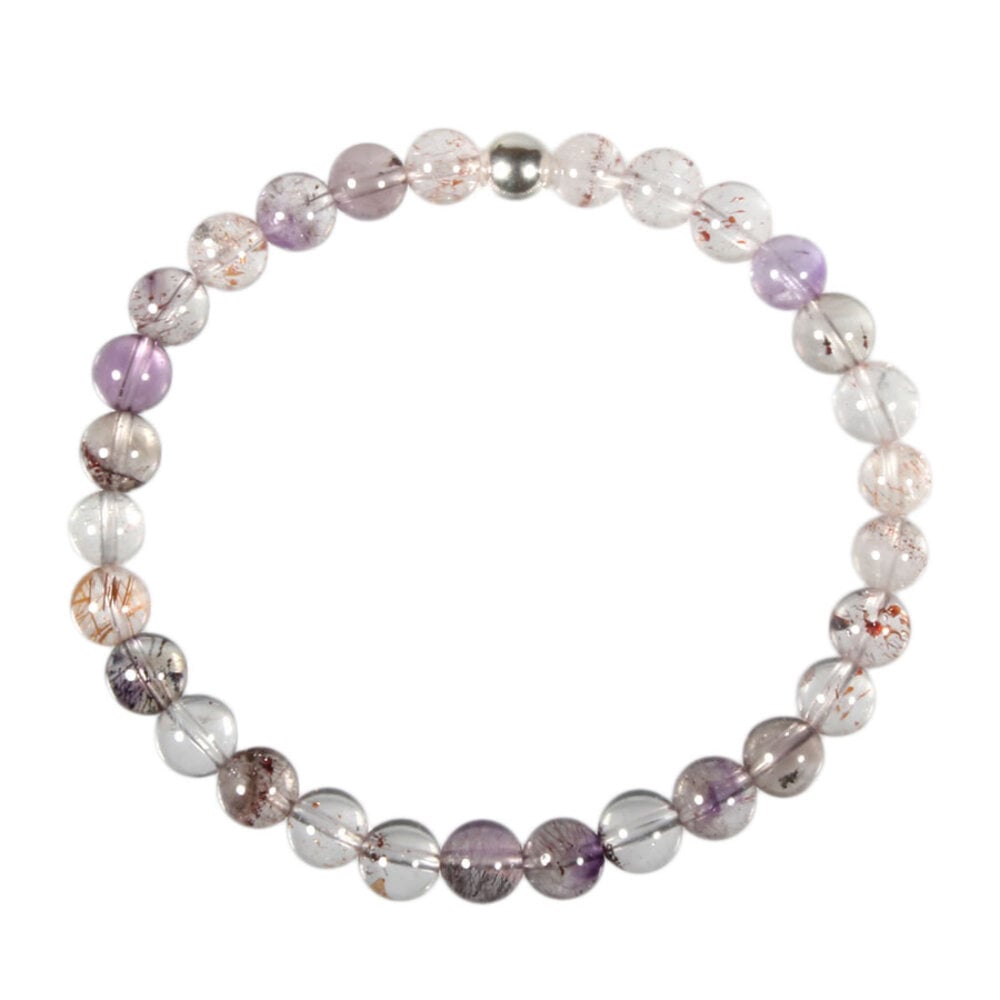 Super seven armband 18 cm | 6 – 7 mm kralen Super seven armband 18 cm | 6 – 7 mm kralen