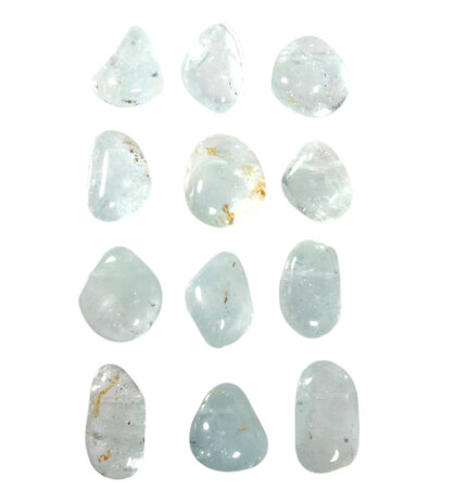 Topaas (blauw) hanger doorboord Topaas (blauw) hanger doorboord