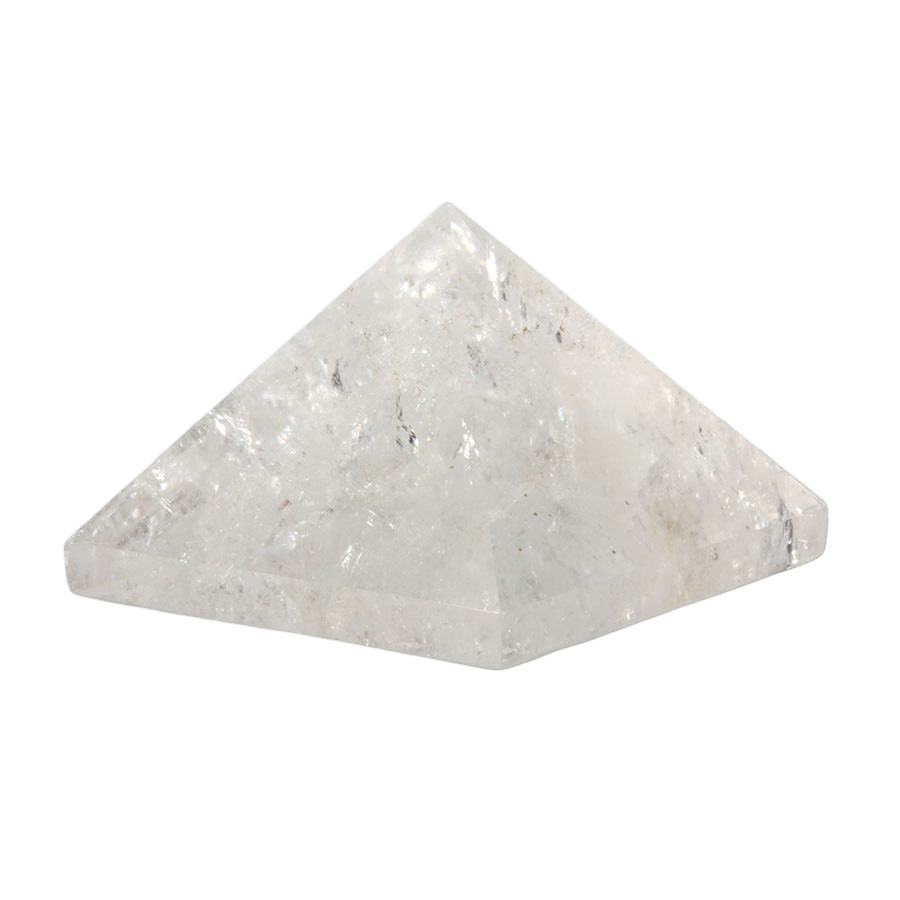 Bergkristal piramide 8,6 x 8,6 cm | 533 gram