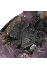 Amethist geode met calciet kristallen 33 x 23 x 23 cm | 10660 gram