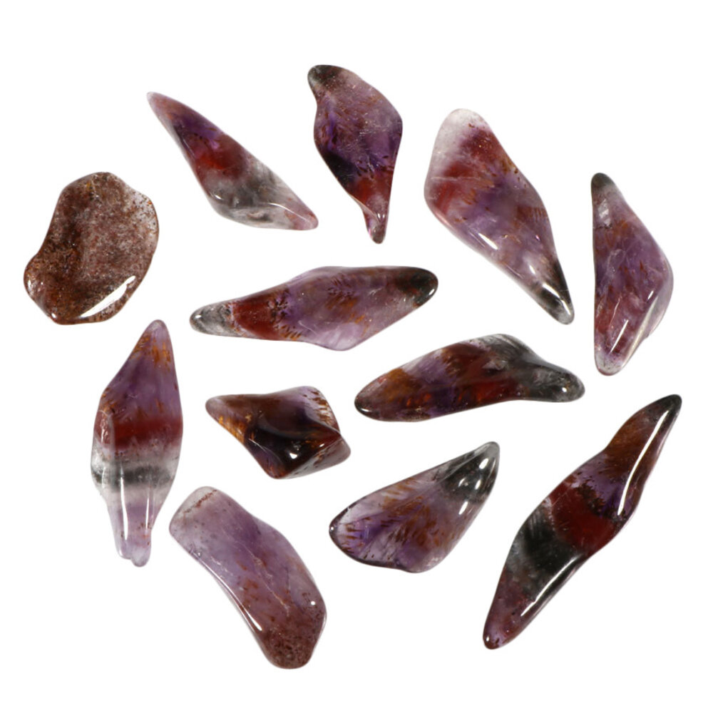 Super seven steen getrommeld 2 - 5 gram