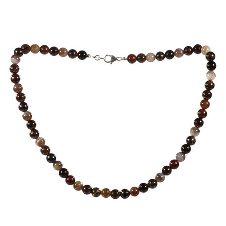 Ketting stoppen met roken 8 mm kralen Ketting stoppen met roken 8 mm kralen