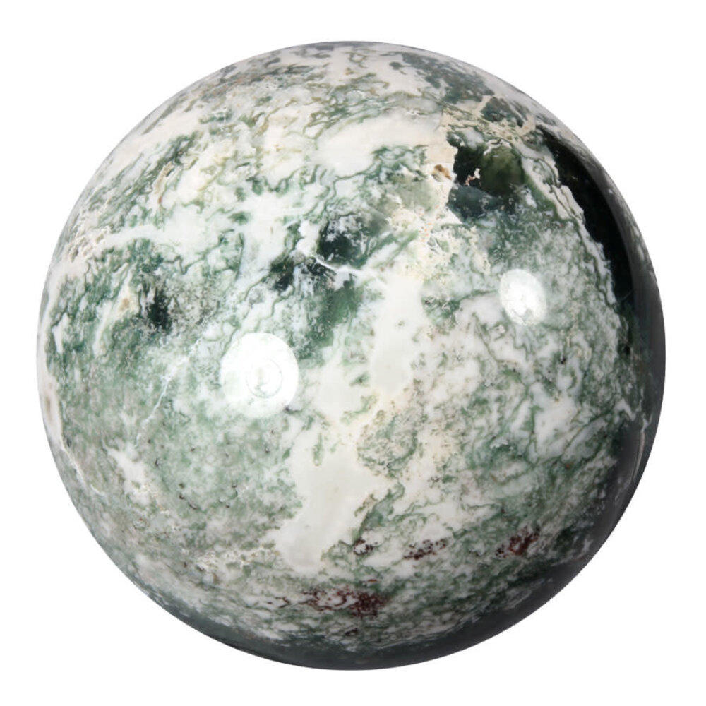 Mosagaat met boomagaat bol 103 mm | 1454 gram Mosagaat met boomagaat bol 103 mm | 1454 gram