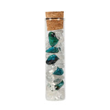 Chrysocolla voor edelsteenwater | glas Chrysocolla voor edelsteenwater | glas