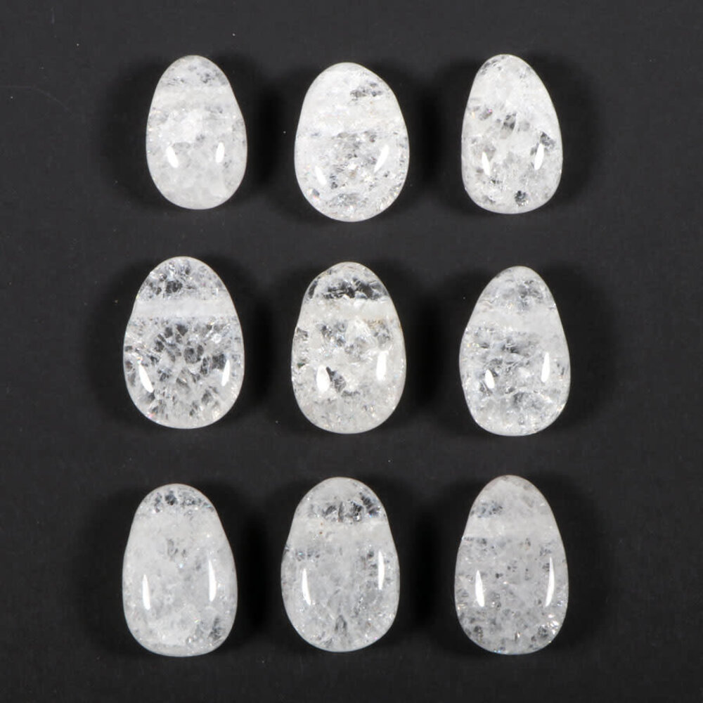 Iriskwarts hanger doorboord Iriskwarts hanger doorboord