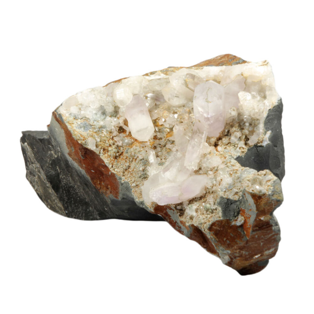 Amethist (Brandberg) cluster op matrix 35 x 14 x 13 cm | 6910 gram Amethist (Brandberg) cluster op matrix 35 x 14 x 13 cm | 6910 gram