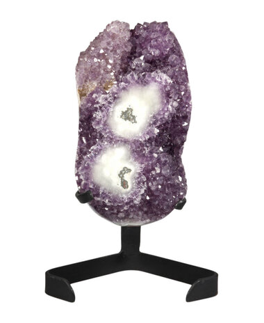 Amethist cluster op standaard 24 x 14 x 11 cm | 5490 gram Amethist cluster op standaard 24 x 14 x 11 cm | 5490 gram