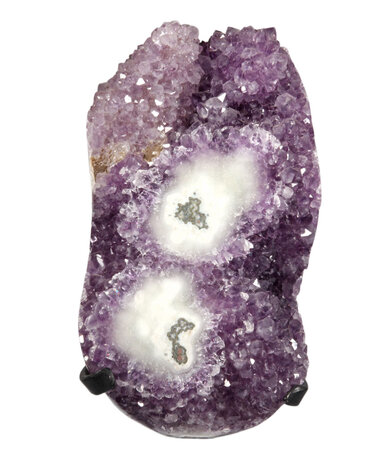 Amethist cluster op standaard 24 x 14 x 11 cm | 5490 gram Amethist cluster op standaard 24 x 14 x 11 cm | 5490 gram