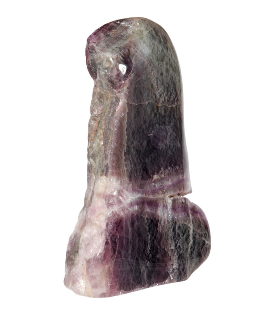 Fluoriet (multi) sculptuur half ruw 2986 gram Fluoriet (multi) sculptuur half ruw 2986 gram