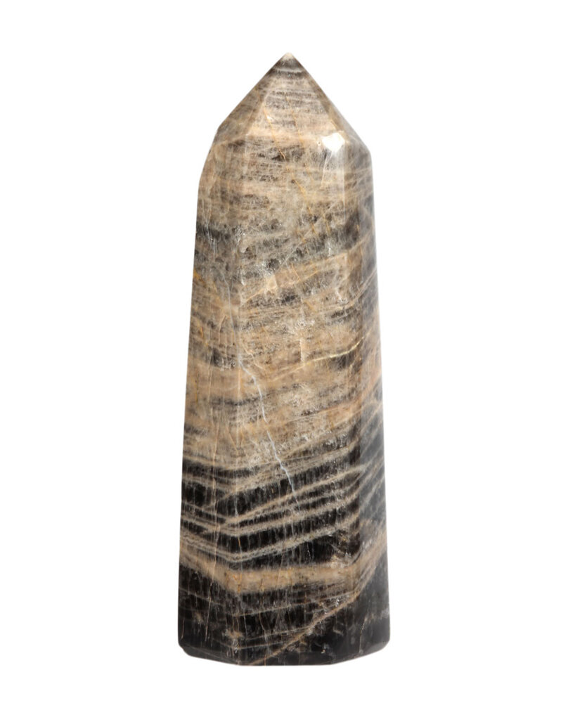 Maansteen (zwart) punt geslepen 21 cm | 1699 gram Maansteen (zwart) punt geslepen 21 cm | 1699 gram