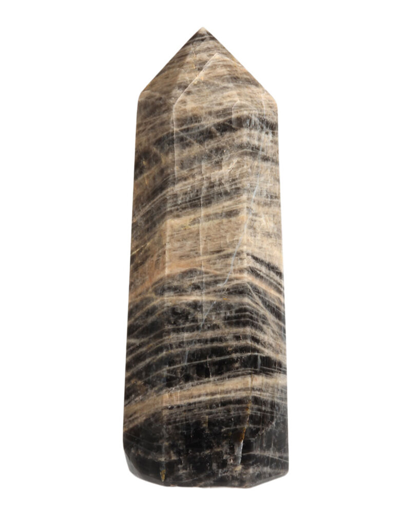 Maansteen (zwart) punt geslepen 21 cm | 1699 gram Maansteen (zwart) punt geslepen 21 cm | 1699 gram