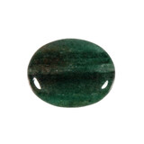 Aventurijn (groen) donker steen plat gepolijst klein Aventurijn (groen) donker steen plat gepolijst klein