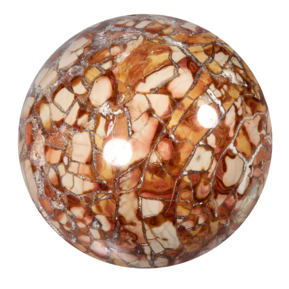 Jaspis (breccie) bol 84 mm | 996 gram Jaspis (breccie) bol 84 mm | 996 gram