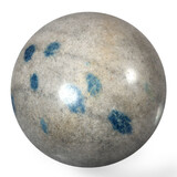 Spinel (blauw) in matrix bol 68 mm | 445 gram Spinel (blauw) in matrix bol 68 mm | 445 gram