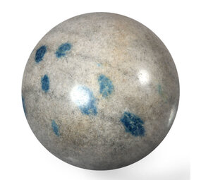 Spinel (blauw) in matrix bol 68 mm | 445 gram Spinel (blauw) in matrix bol 68 mm | 445 gram