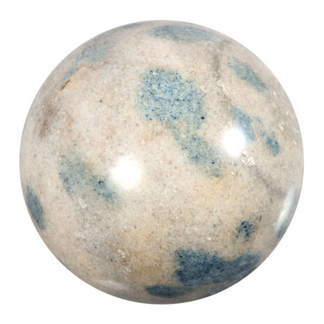 Spinel (blauw) in matrix bol 70 mm | 480 gram Spinel (blauw) in matrix bol 70 mm | 480 gram