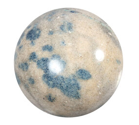 Spinel (blauw) in matrix bol 70 mm | 480 gram Spinel (blauw) in matrix bol 70 mm | 480 gram