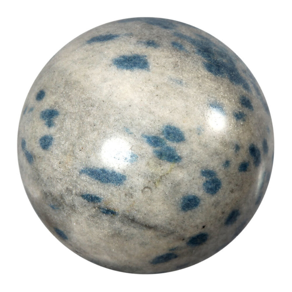 Spinel (blauw) in matrix bol 70 mm | 491 gram Spinel (blauw) in matrix bol 70 mm | 491 gram