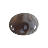 Agaat (Botswana) steen plat gepolijst klein Agaat (Botswana) steen plat gepolijst klein