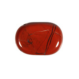 Jaspis (rood) steen plat gepolijst klein Jaspis (rood) steen plat gepolijst klein